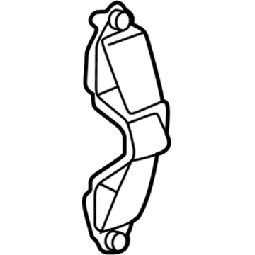 4720348 Mopar Lever-A/C Vent DEFROST Door Illustration 1 of 1