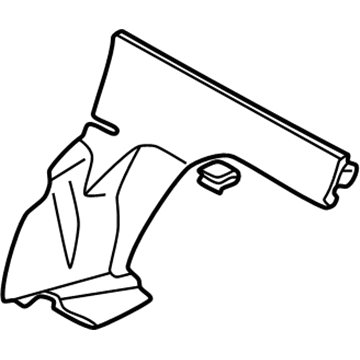 MR621704 Mopar Panel-Trunk Room Illustration 1 of 1