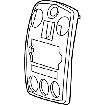 1EK721Z2AE Mopar Instrument Panel Bezel Illustration 1 of 1