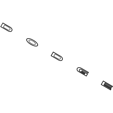 57010592AA Mopar Nameplate Illustration 1 of 1