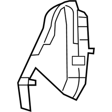 1FY191DHAA Mopar Inboard Shield Illustration 1 of 1