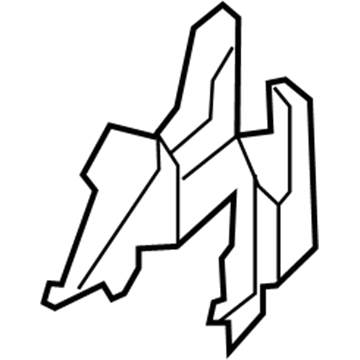 1FY231DHAA Mopar Outboard Shield Illustration 1 of 1