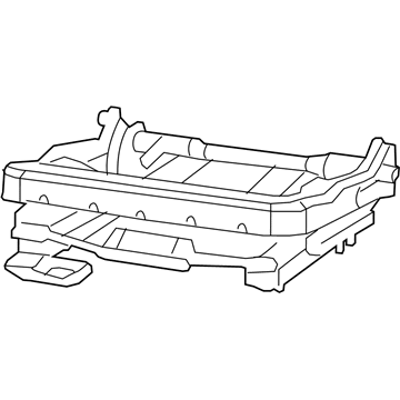 Mopar 68040993AA Front Seat Cushion Frame 68040993AA Mopar Front Seat Cushion Frame Illustration 1 of 1