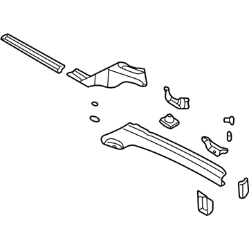 4580434AG Mopar Frame Side Rail Illustration 1 of 1
