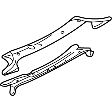 4580028AB Mopar Rail-Tension STRUT Illustration 1 of 1
