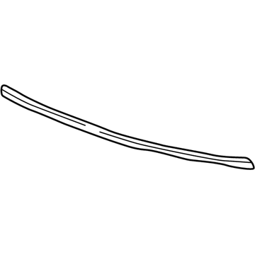 MR349654 Mopar Windshield Molding Illustration 1 of 1