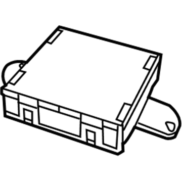 68055299AK Mopar Door Module Illustration 1 of 1