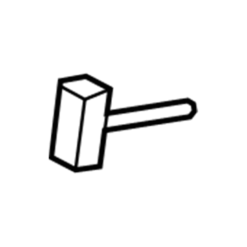 68044834AA Mopar Bumper-Door Inside Handle Illustration 1 of 1