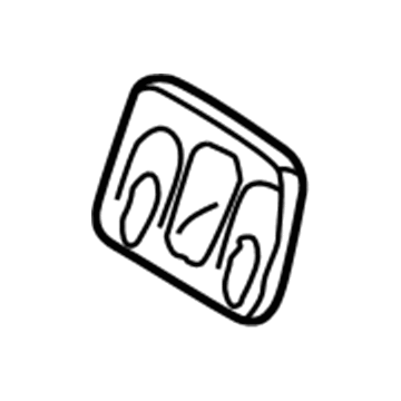 WB441DVAA Mopar Tether Bezel Illustration 1 of 1