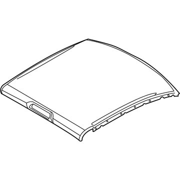 55275814AA Mopar Panel-Roof Illustration 1 of 1