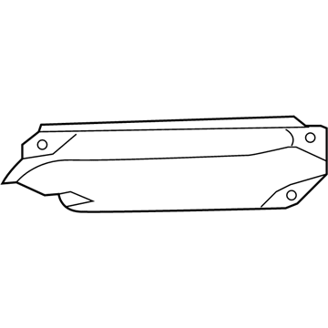 55362414AC Mopar Heat Shield Illustration 1 of 1
