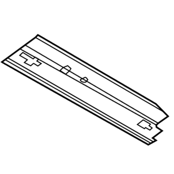 4677811AA Mopar Radiator Side Air Seal Illustration 1 of 1
