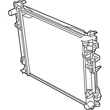 Dodge Grand Caravan Radiator - 4677755AE
