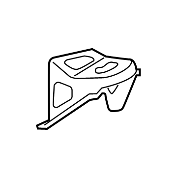 Mopar 52014397AB Bracket-Cab 52014397AB Mopar Bracket-Cab Illustration 1 of 1