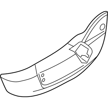 1AN561DBAA Mopar Passenger Outboard Shield Illustration 1 of 1