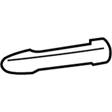 Dodge Sprinter 2500 Door Handle - 68006564AA