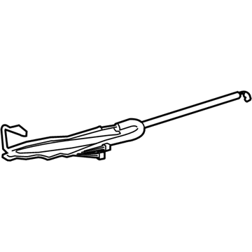 68010307AA Mopar Channel-Sliding Door Left Illustration 1 of 1