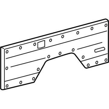 5123236AA Mopar Cargo Compartment Panel Illustration 1 of 1
