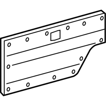 5123240AA Mopar Cargo Compartment Panel Illustration 1 of 1