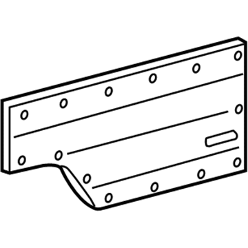 5123243AA Mopar Cargo Compartment Panel Illustration 1 of 1