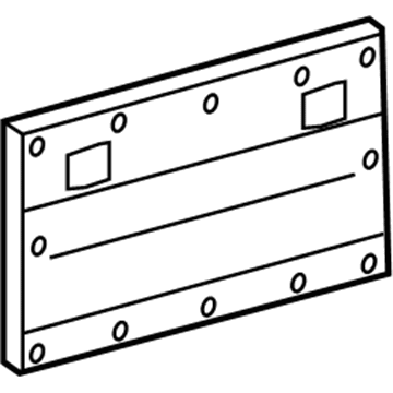 5123228AA Mopar Cargo Compartment Panel Illustration 1 of 1