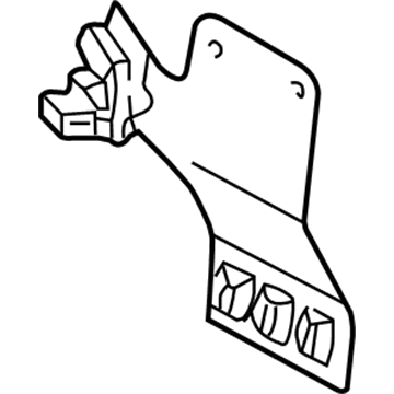 4578006AA Mopar Plate-Speed Control SERVO Illustration 1 of 1