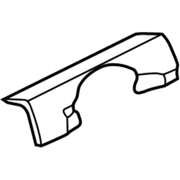 5HK51XTMAC Mopar Instrument Cluster Bezel Illustration 1 of 1