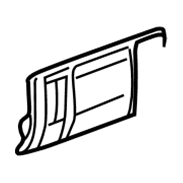 55116061 Mopar ASHTRAY-Ash Receiver Illustration 1 of 1