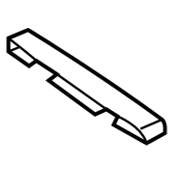 Mopar SD741J8AB Hinge Cover SD741J8AB Mopar Hinge Cover Illustration 1 of 1