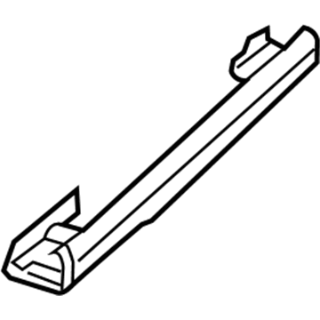 1ZW07DX9AC Mopar Seat Track Cover Illustration 1 of 1