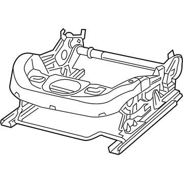 68145467AE Mopar Manual Seat Adjuster Illustration 1 of 1