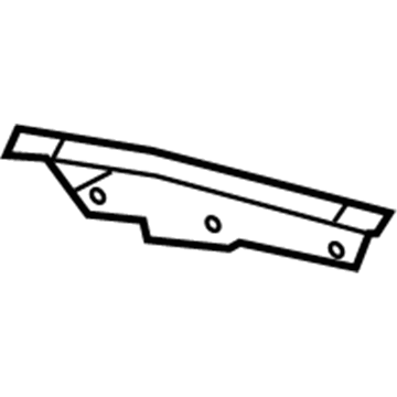68415500AA Mopar Shield-Engine Side Illustration 1 of 1