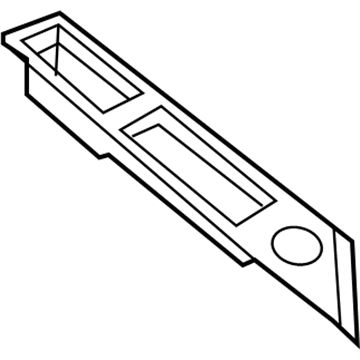 Mopar 1JX191DVAA Bezel-Switch 1JX191DVAA Mopar Bezel-Switch Illustration 1 of 1