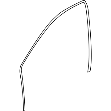 2017 Jeep Compass Weather Strip - 5074643AJ