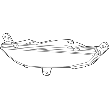 2017 Chrysler 200 Fog Light - 68294360AA