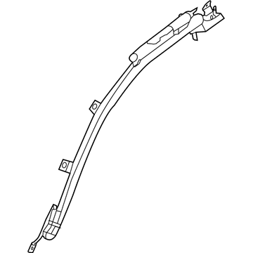 Mopar 68320197AC Side Curtain Air Bag 68320197AC Mopar Side Curtain Air Bag Illustration 1 of 1