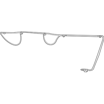 5116325AD Mopar Harness-License Lamp Illustration 1 of 1