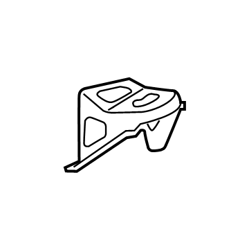 55372673AA Mopar Reinforcement A Pillar Illustration 1 of 1