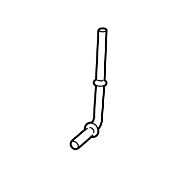68161501AA Mopar Exhaust Pipe Support Rod Illustration 1 of 1