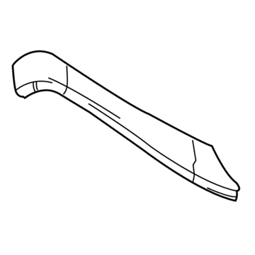 68110259AA Mopar Front Seat Back Frame Illustration 1 of 1