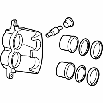 2025 Dodge Durango Brake Caliper - 68522555AA