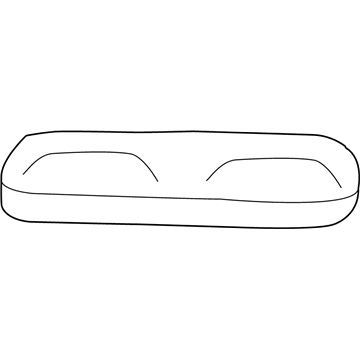 Mopar ZA471J3AA Rear Seat Two Passenger Cushion ZA471J3AA Mopar Rear Seat Two Passenger Cushion Illustration 1 of 1