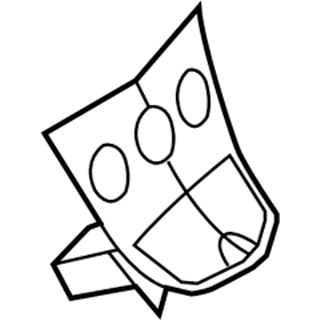 1BP581SFAD Mopar Center Console Bezel Illustration 1 of 1