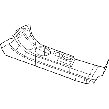1GM591D1AB Mopar Floor Console Illustration 1 of 1