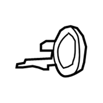 68004829AA Mopar Inside Remote Control Handle Illustration 1 of 1