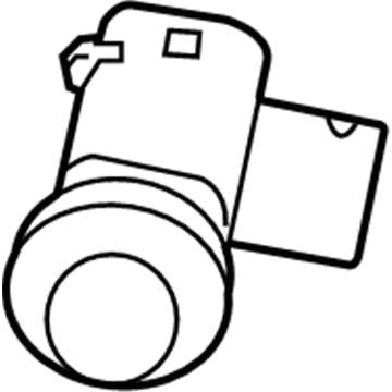 Mopar Parking Assist Distance Sensor - 5HX08TZZAA