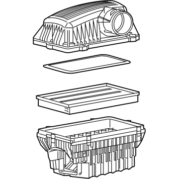 Ram 1500 Air Filter Box - 68264882AC