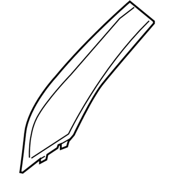 6UM46MS7AA Mopar A Pillar Panel Illustration 1 of 1