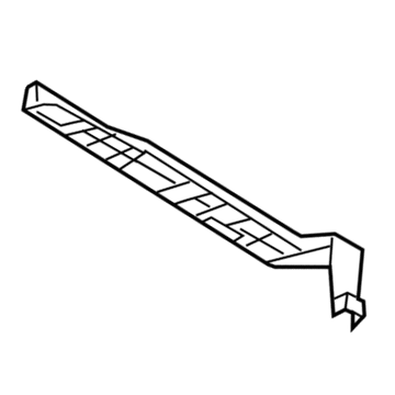 Mopar 68266722AA Bracket-Trim 68266722AA Mopar Bracket-Trim Illustration 1 of 1