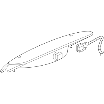 55077425AD Mopar Center High Mounted Stop Lamp Illustration 1 of 1